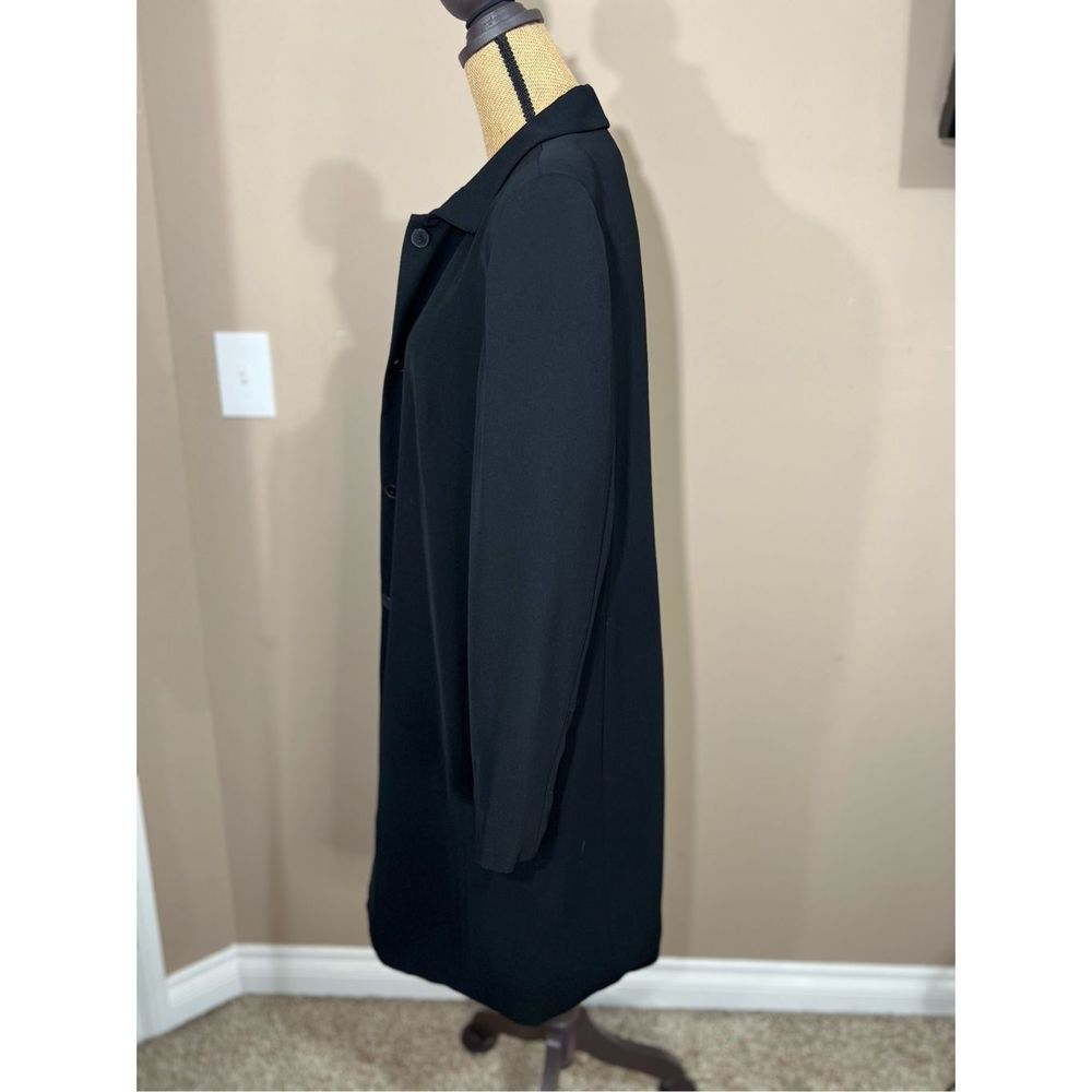 Women’s Norton McNaughton Vintage Long Line Dress Suit Rain Coat Jacket Size 14 - Picture 6 of 8